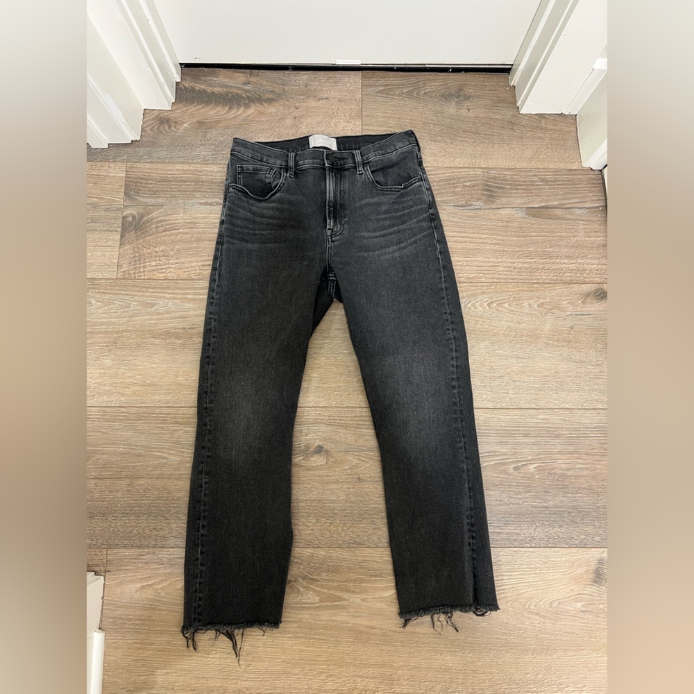 Everlane High Rise Kick Crop Jean